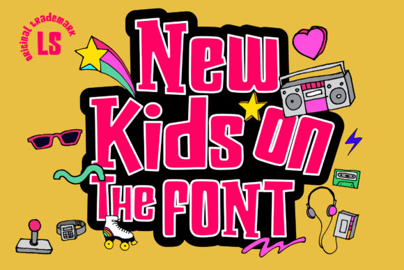 New Kids on the Font: A Playful Typeface for Creative Projects
