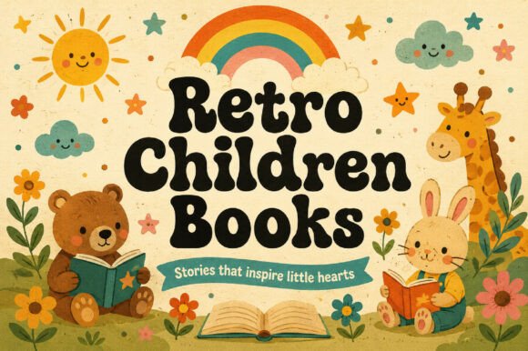 Rediscovering Whimsy with the Retro Children Books Typeface